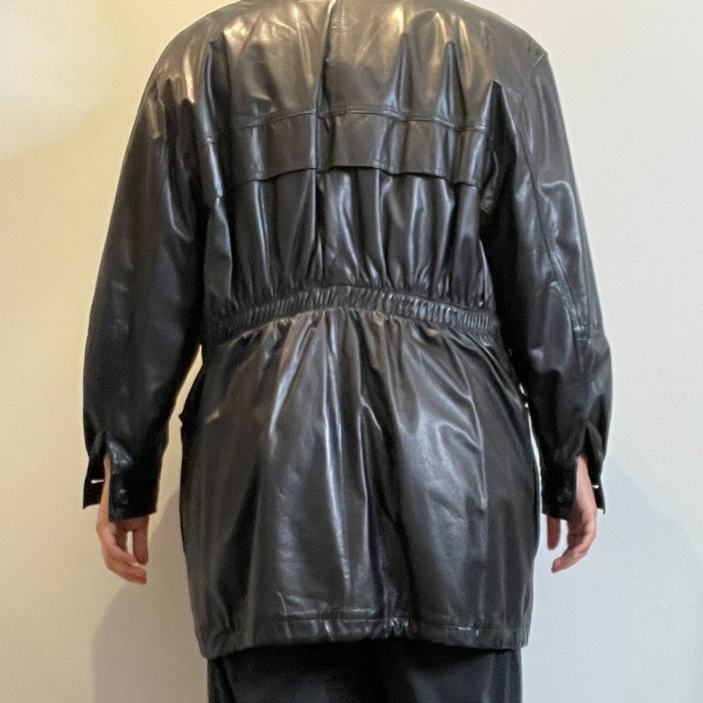 Y2K Canadian Made Leather Jacket -M/L- - Picture 16 of 16